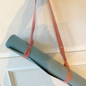Lululemon Athletica Pink Yoga mat Strap
